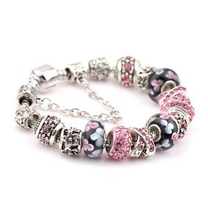 🆕 Sterling Silver Charm Bracelet Surprise